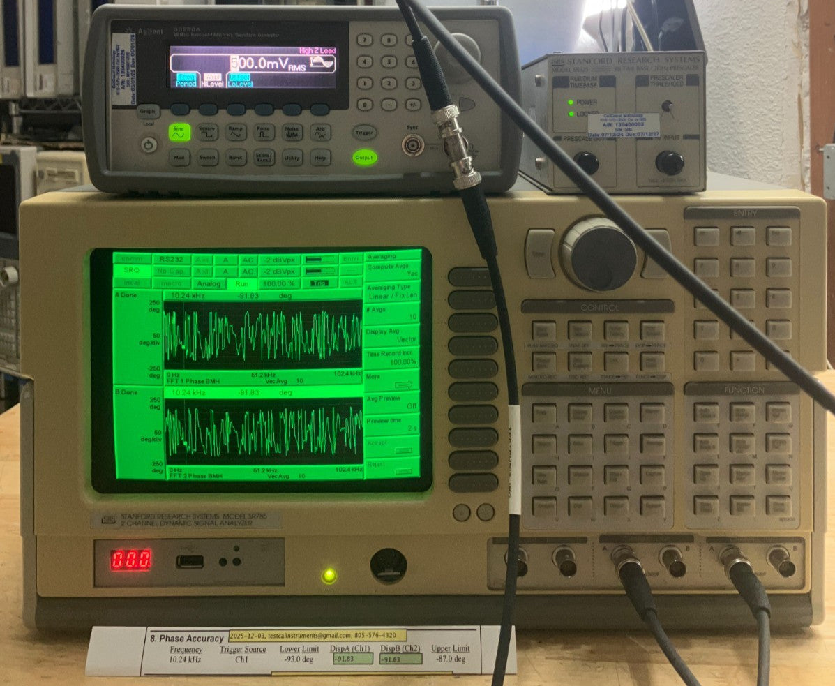 Stanford Research SR785 Dynamic Signal Analyzer