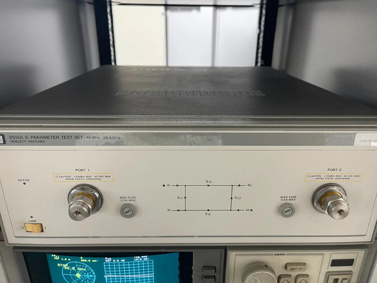 HP Agilent 8515A S-Parameter Test Set Network Analyzer