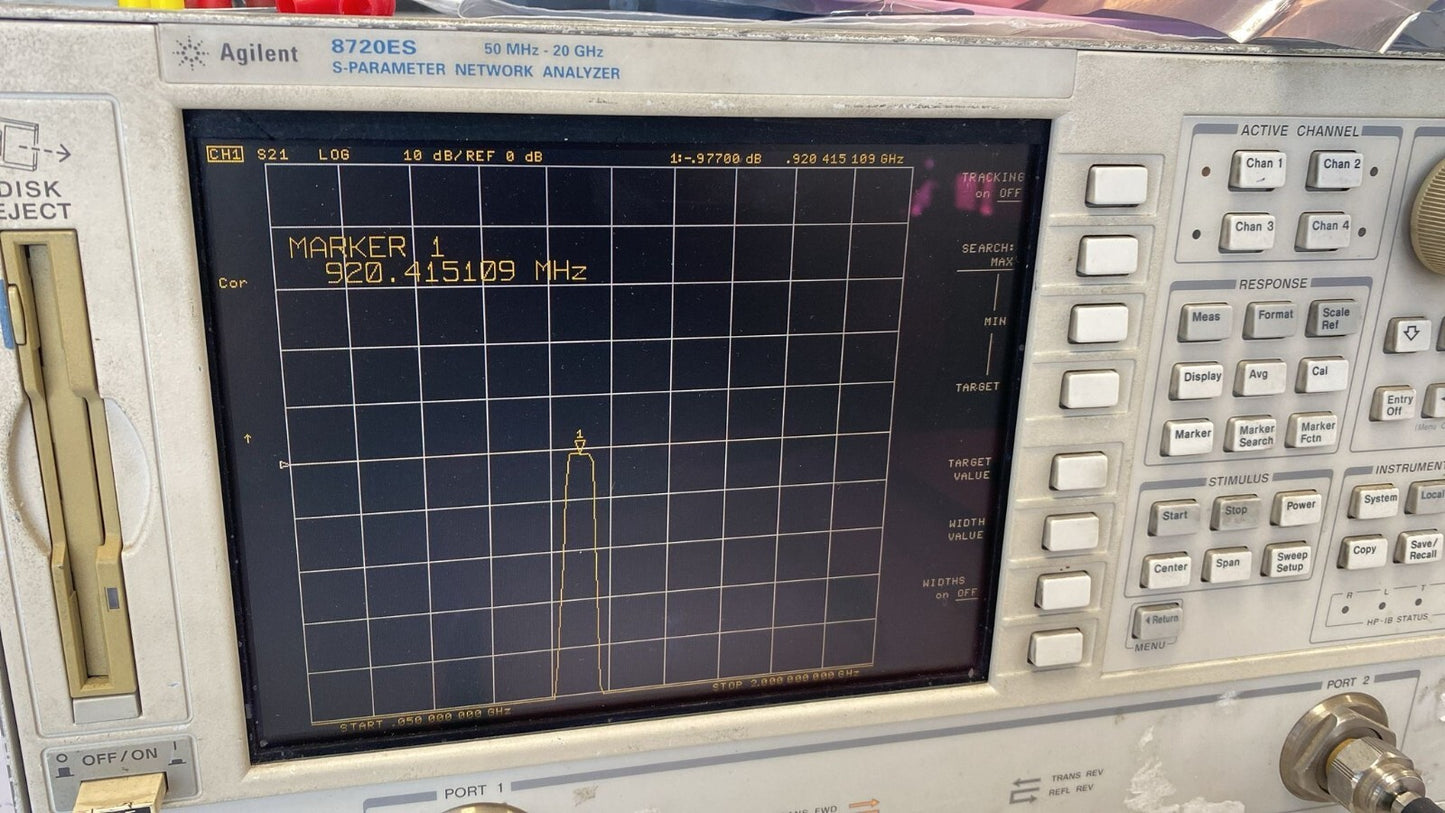 Band Pass Filter 920 MHz 75 MHz BW