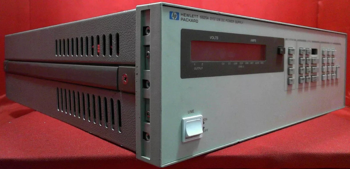 Agilent 6625A Dual DC Power Supply 0-50V 500mA