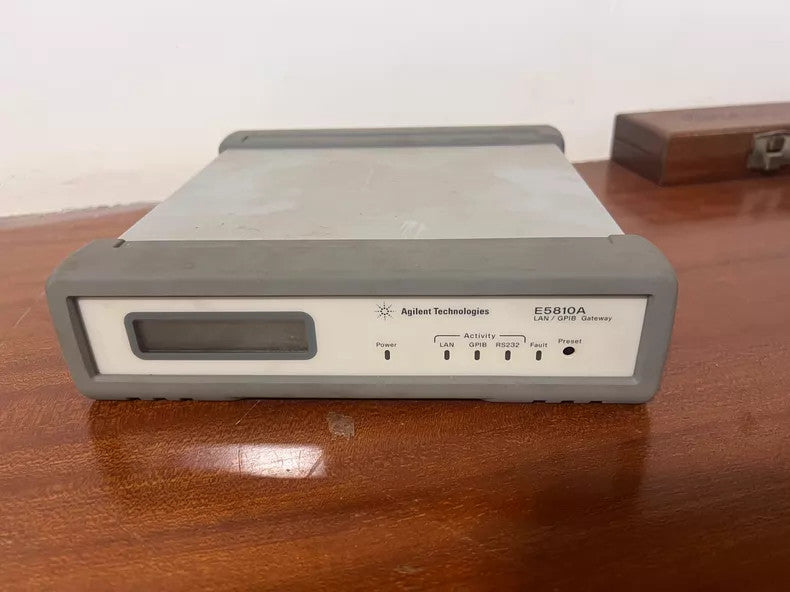 Used Agilent E5810A LAN/GPIB Communication Adapter