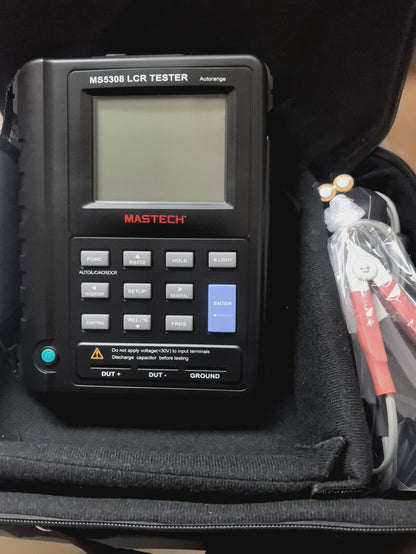 New Mastech MS5308 LCR Tester 100kHz Auto Range Meter