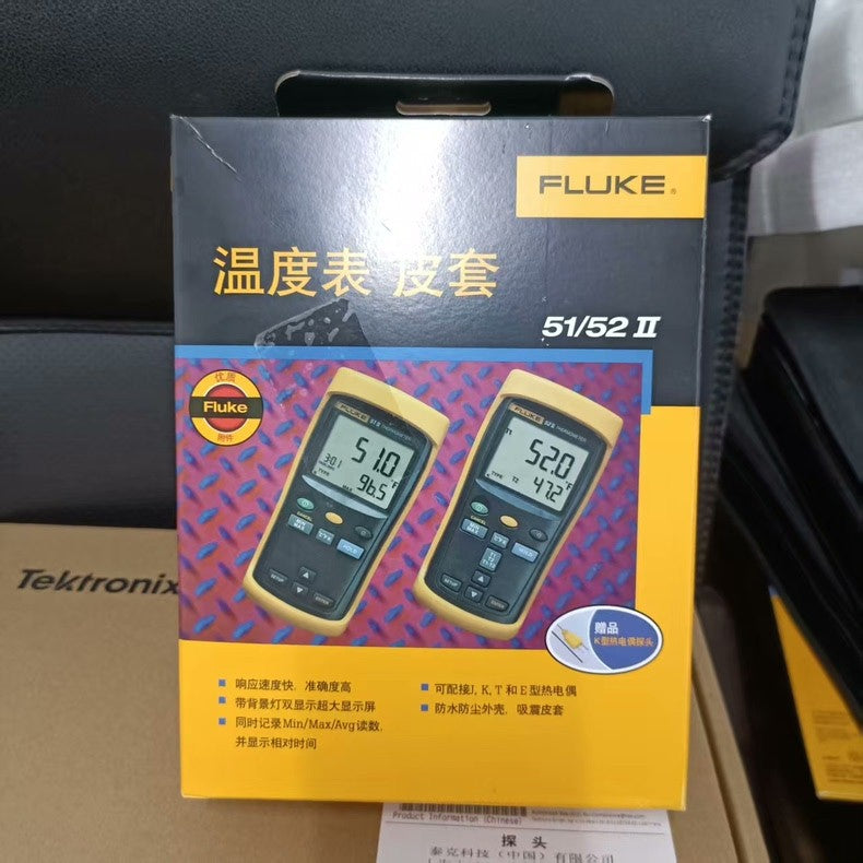 New Fluke 51-2 High Precision Portable Industrial Thermometer