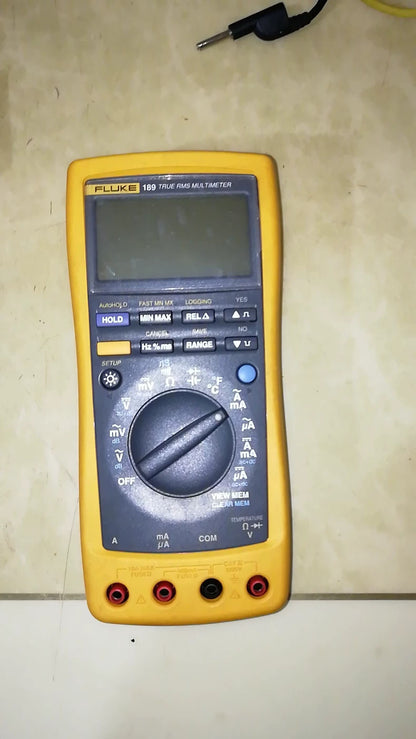 Used Fluke 189 True RMS Digital Multimeter Excellent