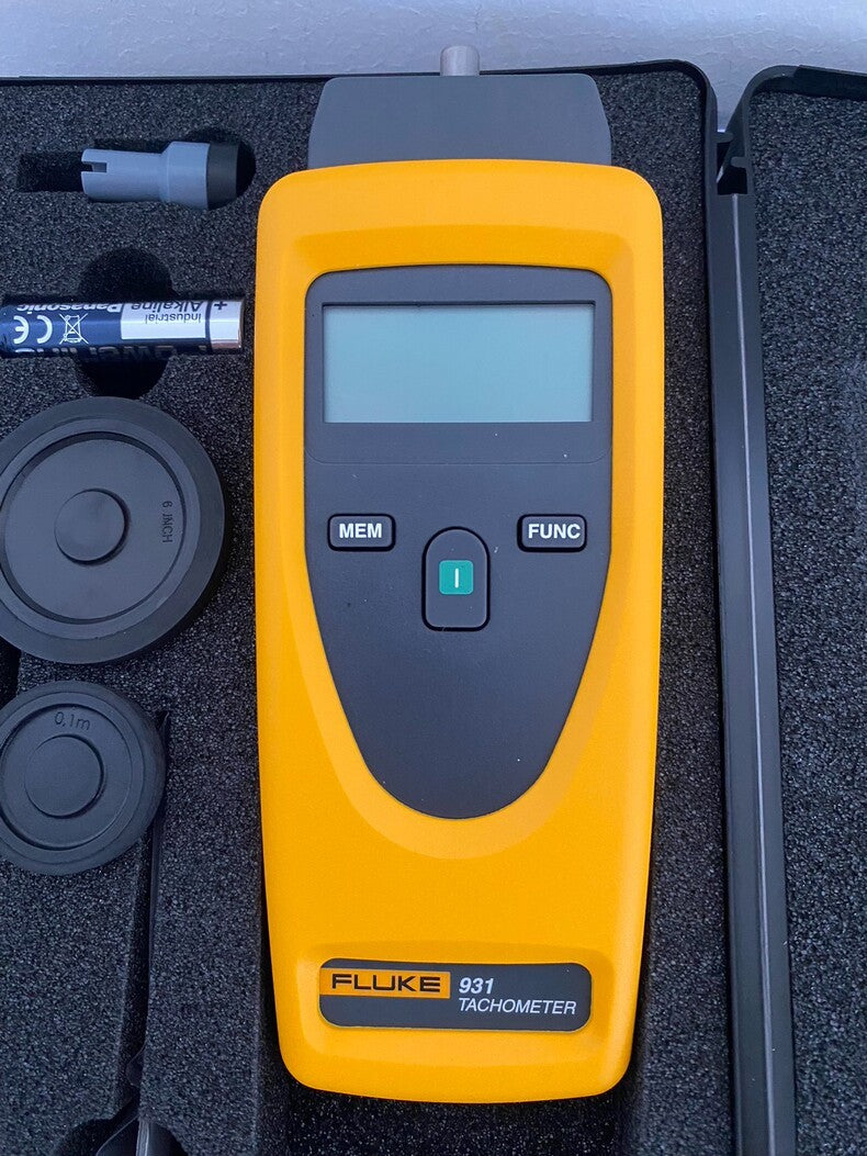 New Fluke 931 Dual-Mode Tachometer RPM Meter