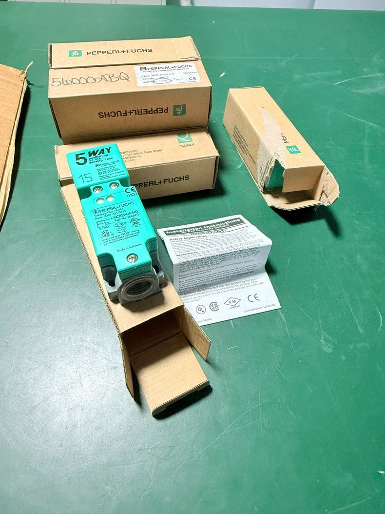 Pepperl-Fuchs NCB15-U4-N0 M18 Inductive Proximity Sensor