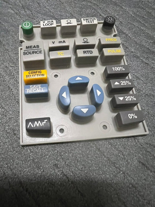 1PC Used Keypad For Fluke 724 725 725Ex 726 Process Calibrator Rubber Button