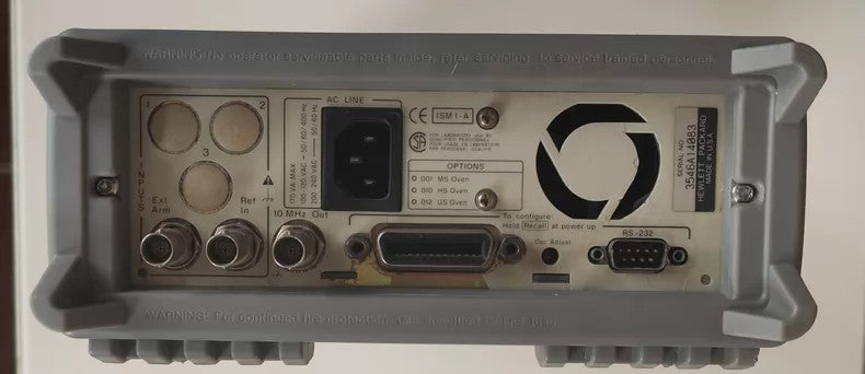 Used Keysight Agilent HP 53132A Frequency Counter