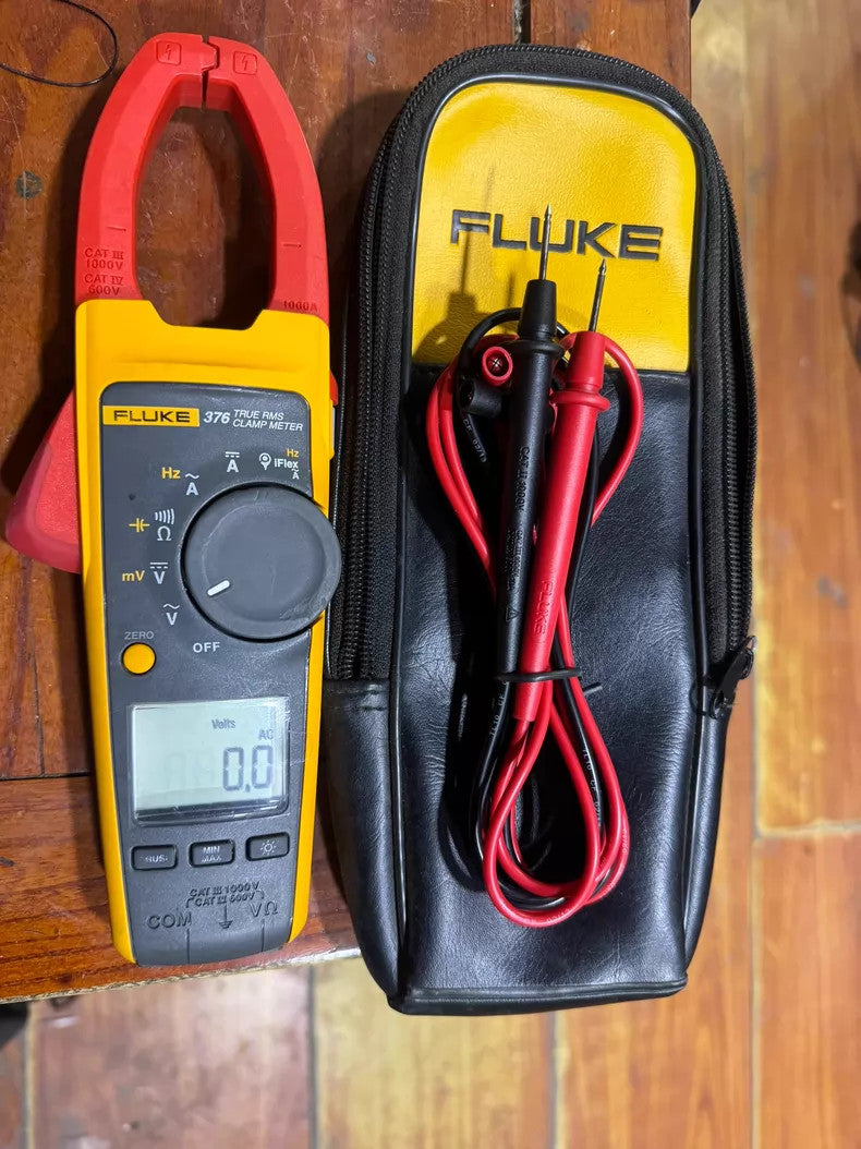Used Fluke 376 True RMS AC/DC Clamp Meter