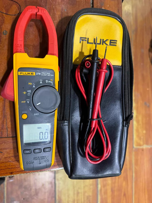 Used Fluke 376 True RMS AC/DC Clamp Meter