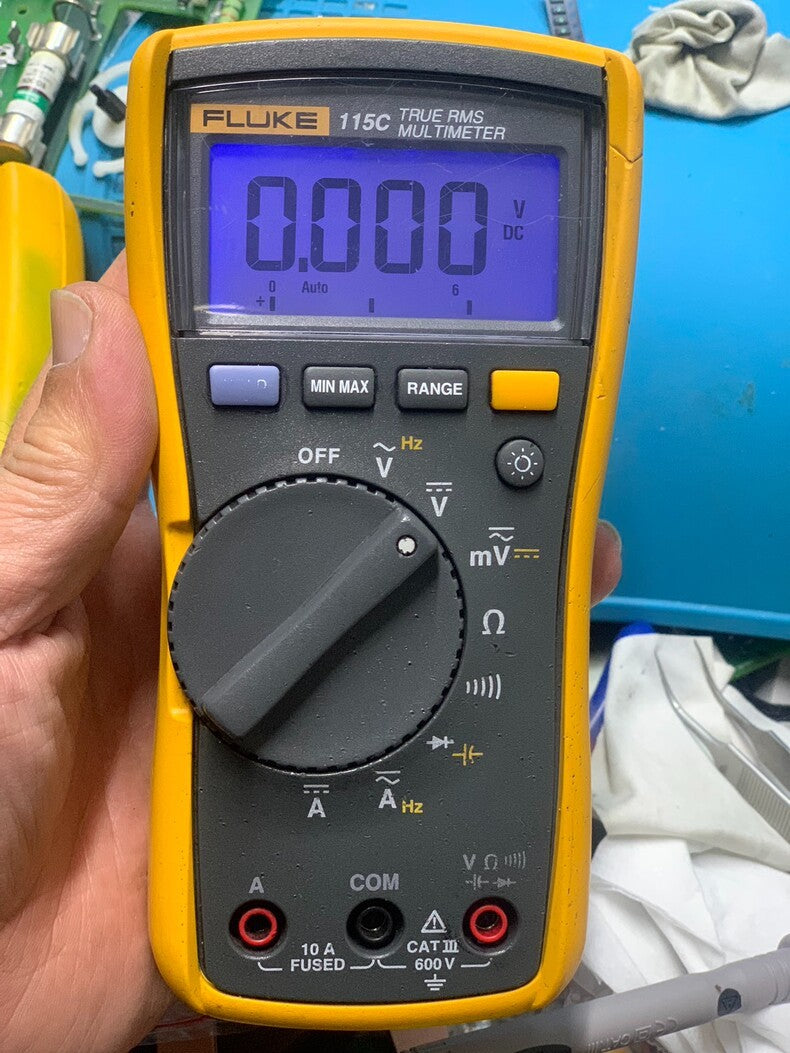 Used Fluke 115C Digital Multimeter Industrial