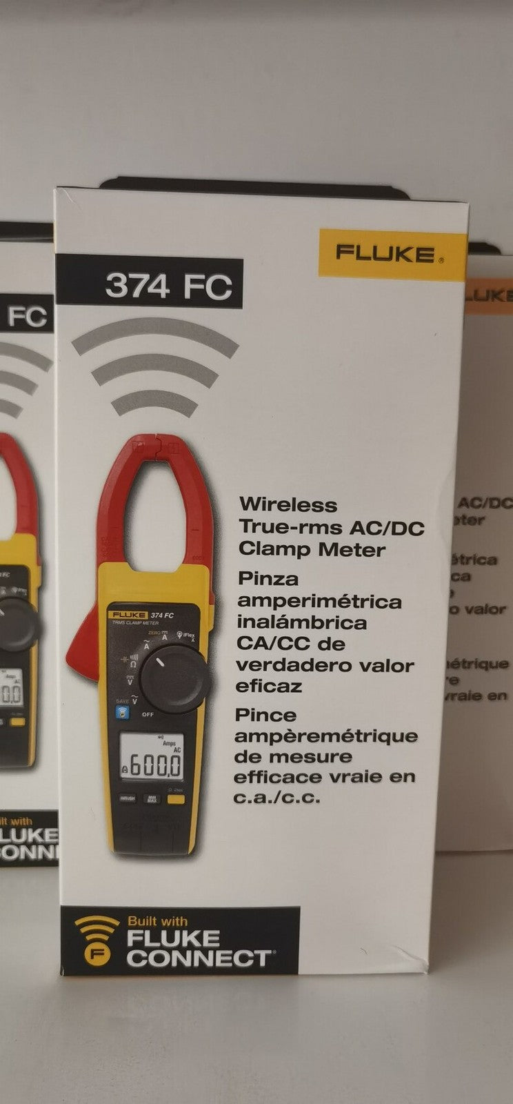 New Fluke 374 FC 600A Wireless Clamp Meter