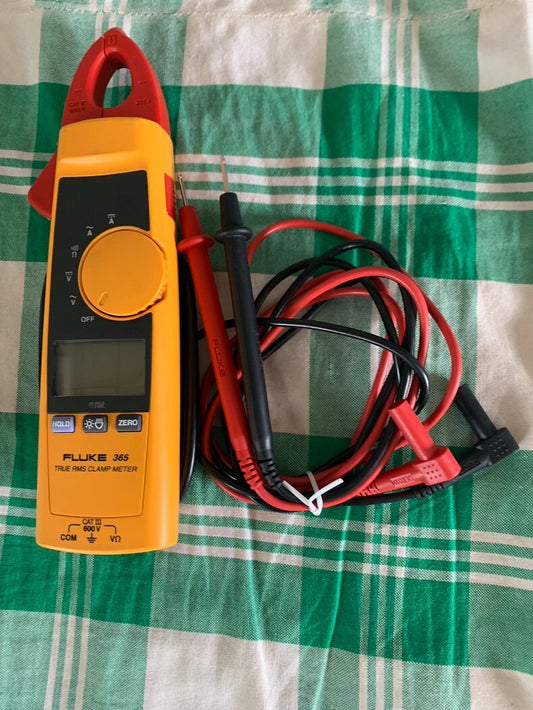 1PC Used Fluke 365 Detachable Jaw True RMS AC DC Clamp Meter Industrial Tester