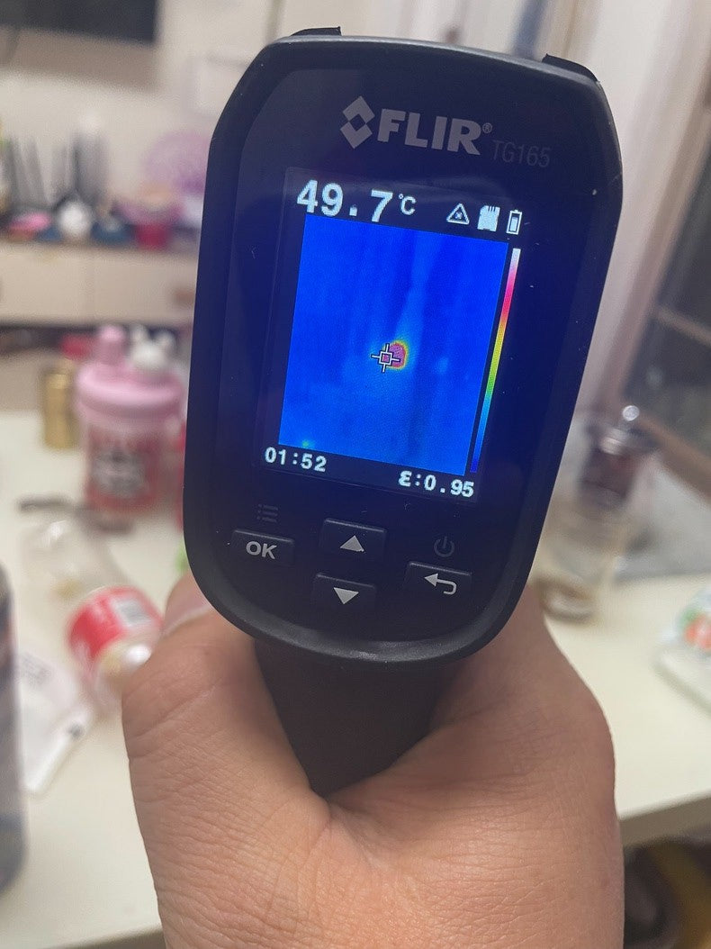 Used FLIR TG165 Visual IR Thermometer Imaging Camera