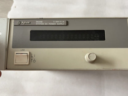 Used HP Agilent 6634B Adjustable DC Power Supply 0-100V 1A
