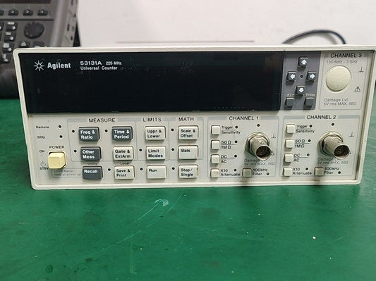 Used Agilent 53131A 225MHz Universal Frequency Counter