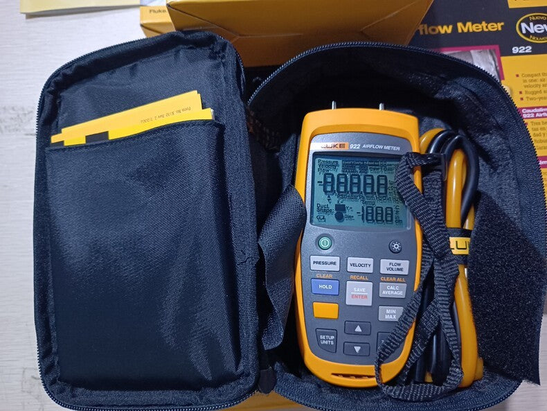 Fluke 922 Airflow Micromanometer 0-16 In WC