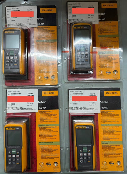 New Fluke 424D Laser Distance Meter 100M