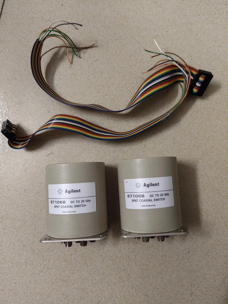 Used Agilent 87106B RF Coaxial Switch 20GHz