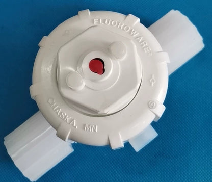 Entegris 202-60-01 PFA Pneumatic Diaphragm Valve