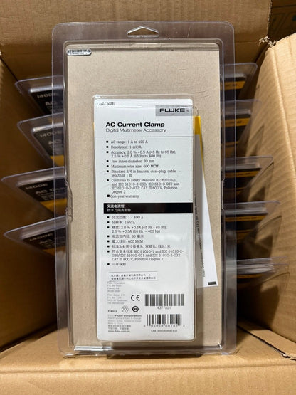 New Fluke I400E 400A AC Current Probe