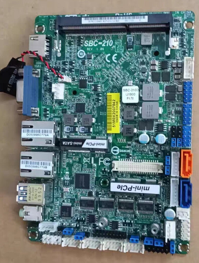 Used ASRock SBC-210D J1900 Industrial Motherboard