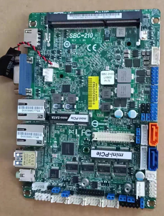 Used ASRock SBC-210D J1900 Industrial Motherboard