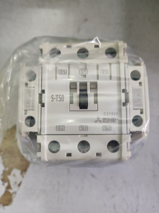 1PC New Mitsubishi S-T50 110VAC Electromagnetic Industrial Magnetic Contactor