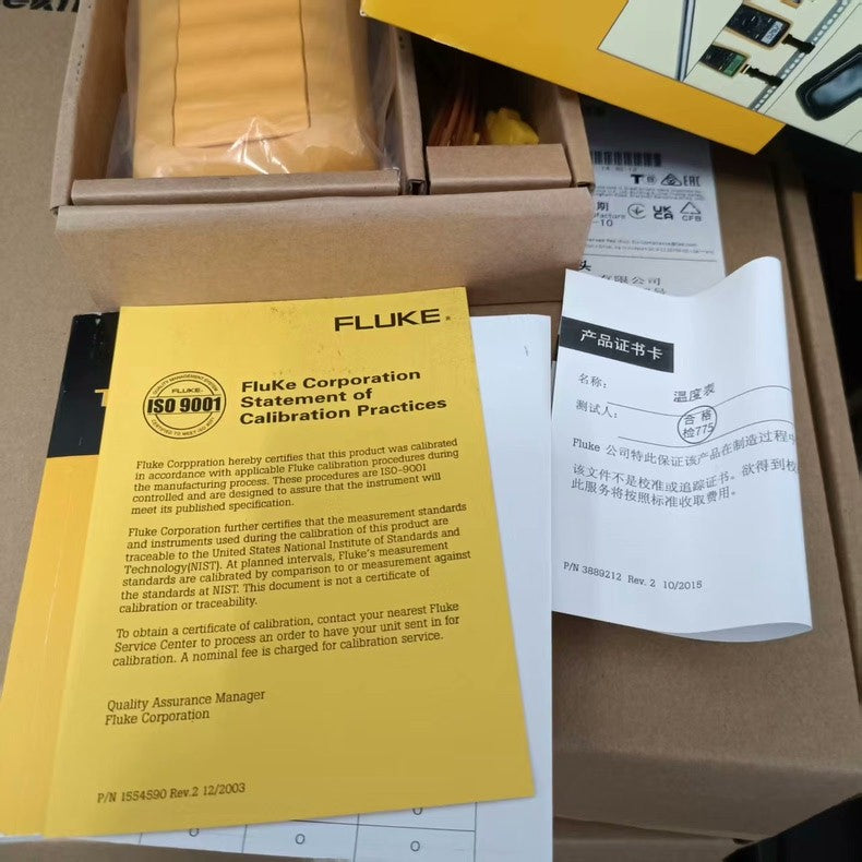 New Fluke 51-2 High Precision Portable Industrial Thermometer