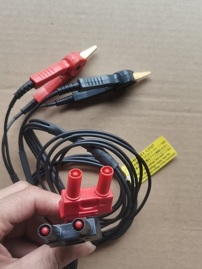 Used HIOKI L2107 Clip Test Lead Replace 9287-10