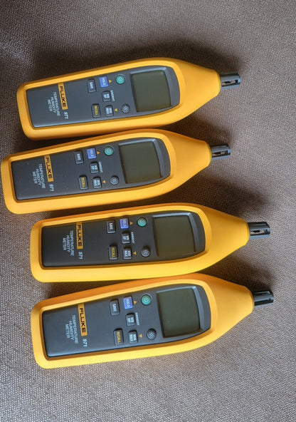Used Fluke 971 Handheld Temperature & Humidity Tester