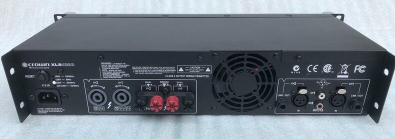 Used Crown XLS 1000 2-Channel 1000W Power Amplifier