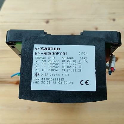 1PC Used SAUTER EY-RC500F001 Room Automation Controller BACnet/IP 230V