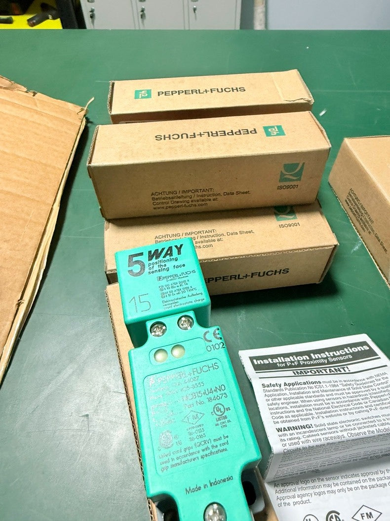 Pepperl-Fuchs NCB15-U4-N0 M18 Inductive Proximity Sensor