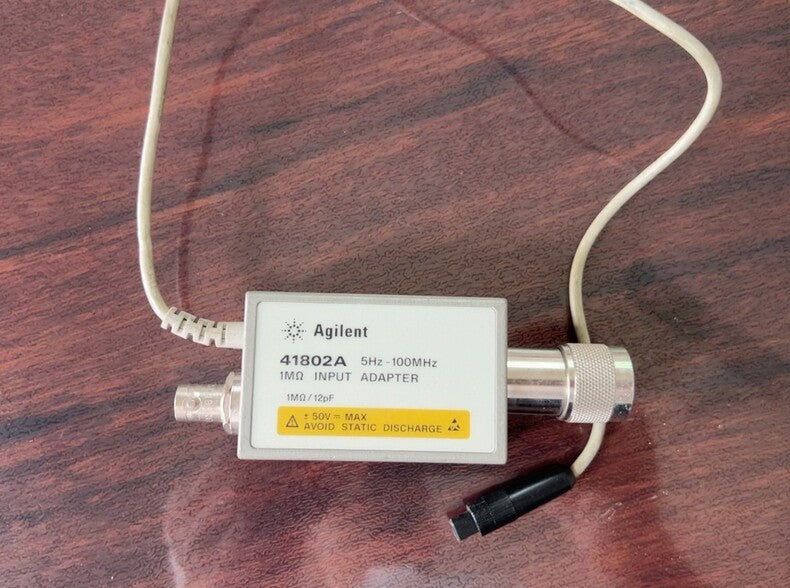 Used Agilent 41802A 1 Megaohm High Impedance Probe