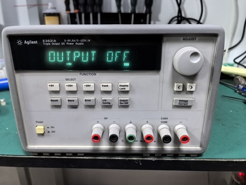 Used Agilent E3631A DC Power Supply Triple Output ±25V