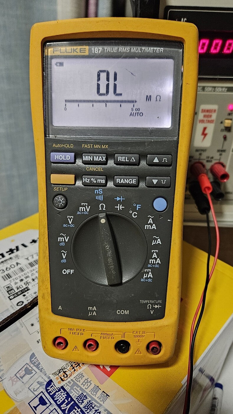 Used Fluke 187 TRMS Industrial Logging Multimeter