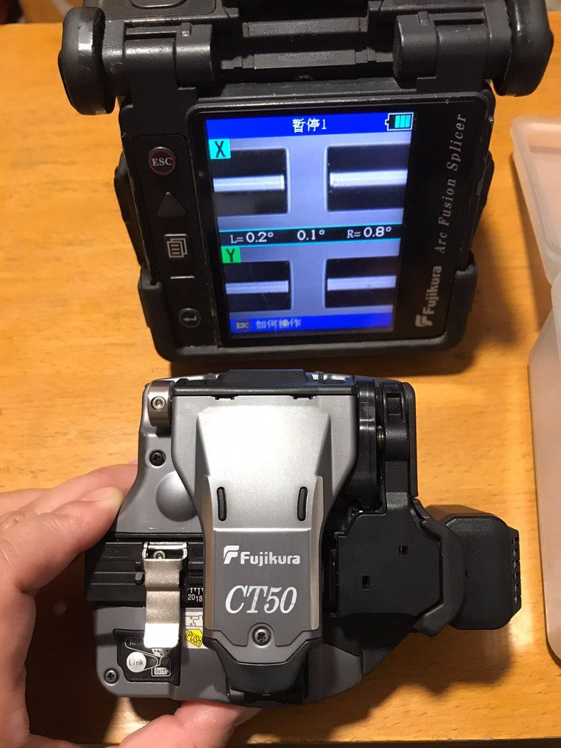 Fujikura CT-50 Optical Fiber Cleaver Precision Tool