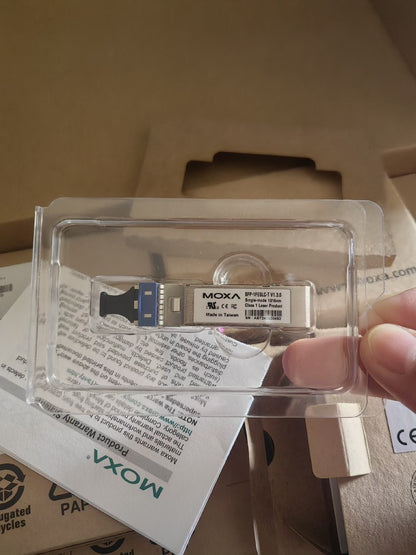 1PC New MOXA SFP-1FESLC-T Industrial Fast Ethernet SFP Optical Module