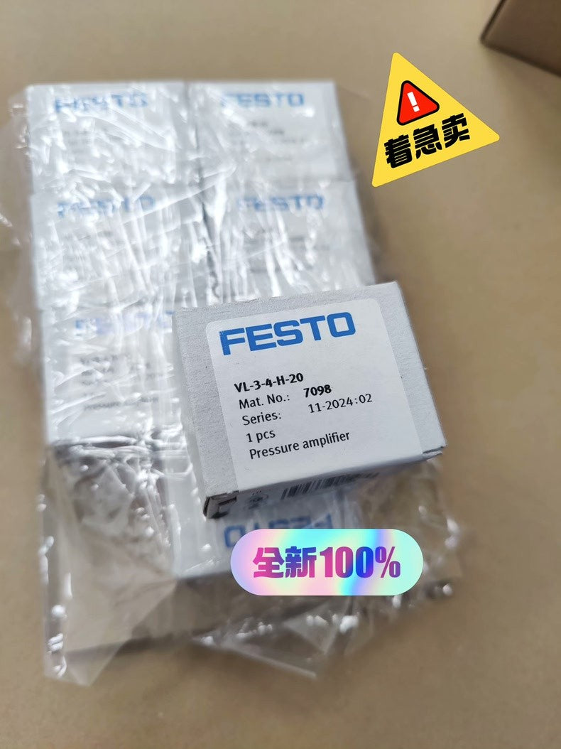 New Festo VL-3-4-H-20 Directional Valve