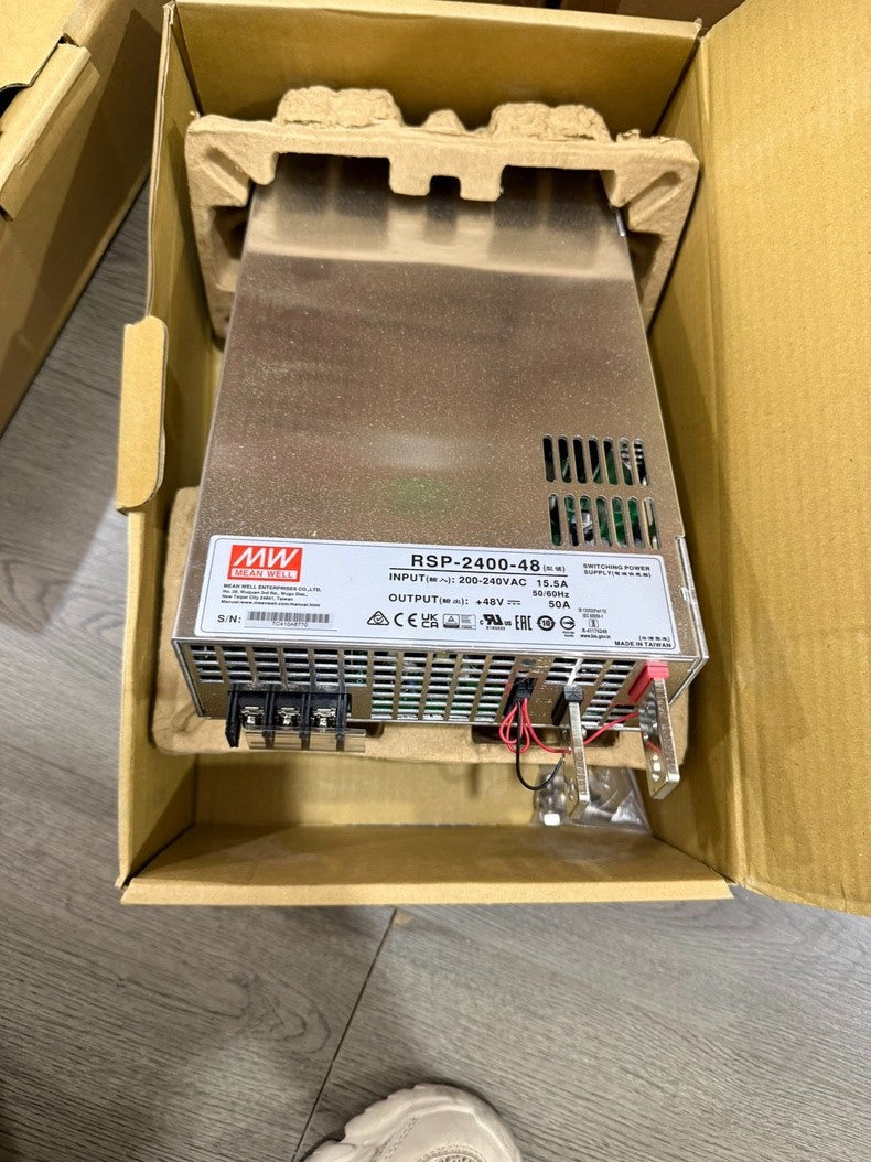 New Mean Well RSP-2400-48 2400W 48V Power Supply