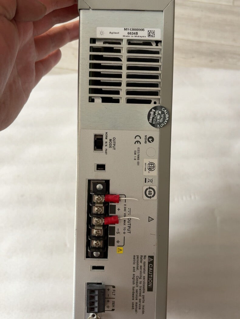 Used HP Agilent 6634B Adjustable DC Power Supply 0-100V 1A