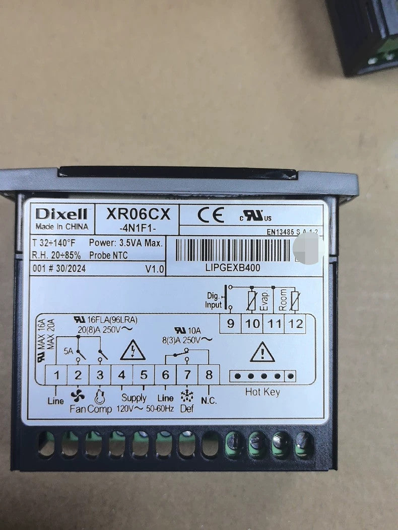 Dixell XR06CX-4N1F1 Refrigeration Digital Thermostat