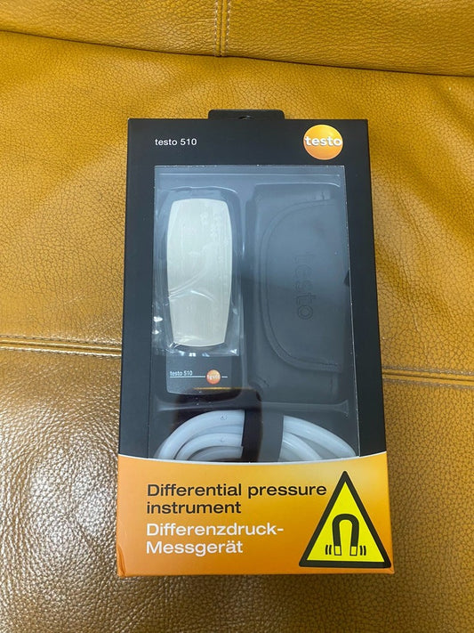 New Testo 510 Differential Manometer Air Pressure