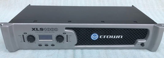 Used Crown XLS 1000 2-Channel 1000W Power Amplifier