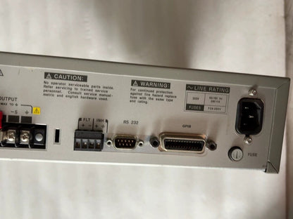Used HP Agilent 6634B DC Power Supply 0-100V 1A