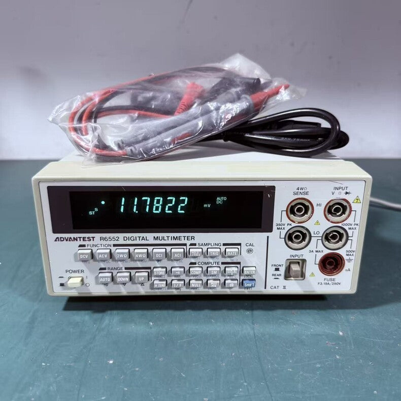 Used ADVANTEST R6552 5.5-Digit Digital Multimeter