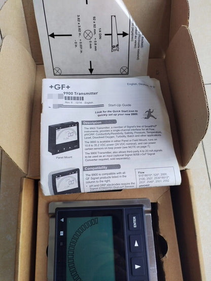 New +GF+ 3-9900-1P Industrial Process Control Panel