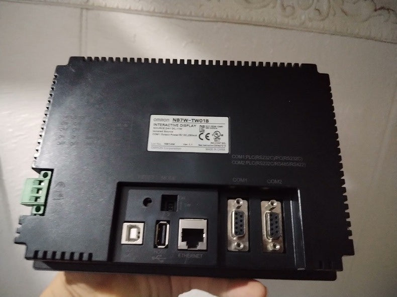 Omron NB7W-TW01B 4.3" Touchscreen HMI Panel 24VDC