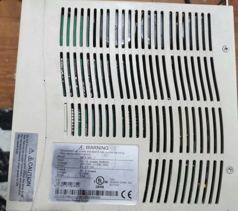 Used TECO TSTA30C AC Servo Drive Motion Control Amplifier